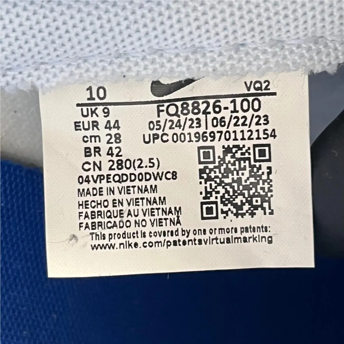Nike shoes - Nike Dunk Low Game Royal Navy - FQ8826-100 - Blue 5