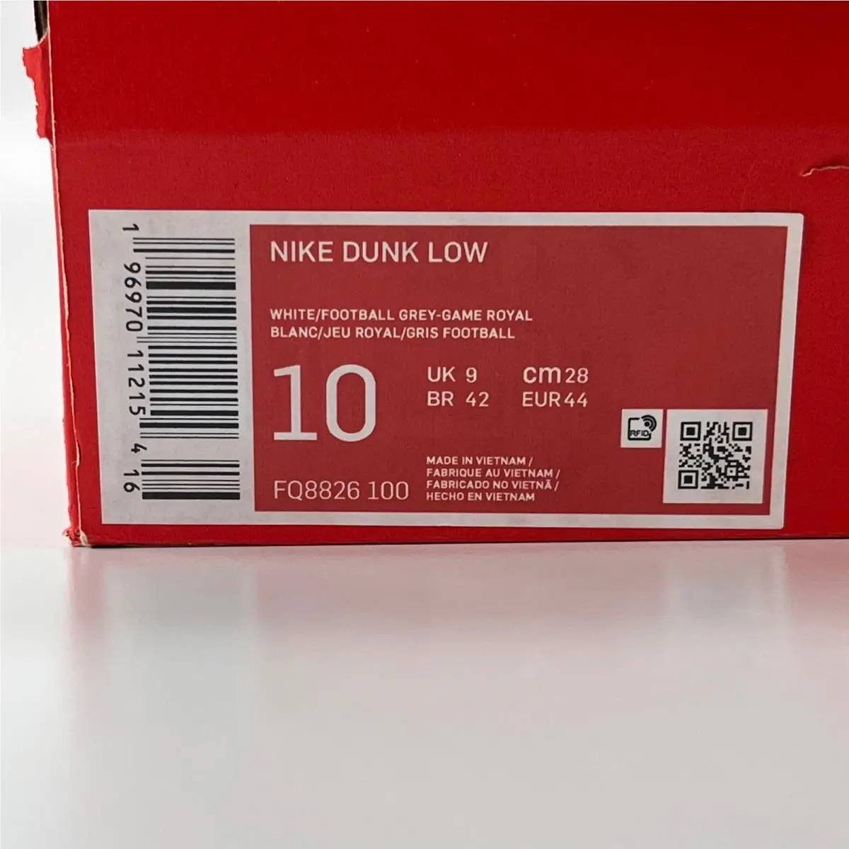 Nike shoes - Nike Dunk Low Game Royal Navy - FQ8826-100 - Blue 8