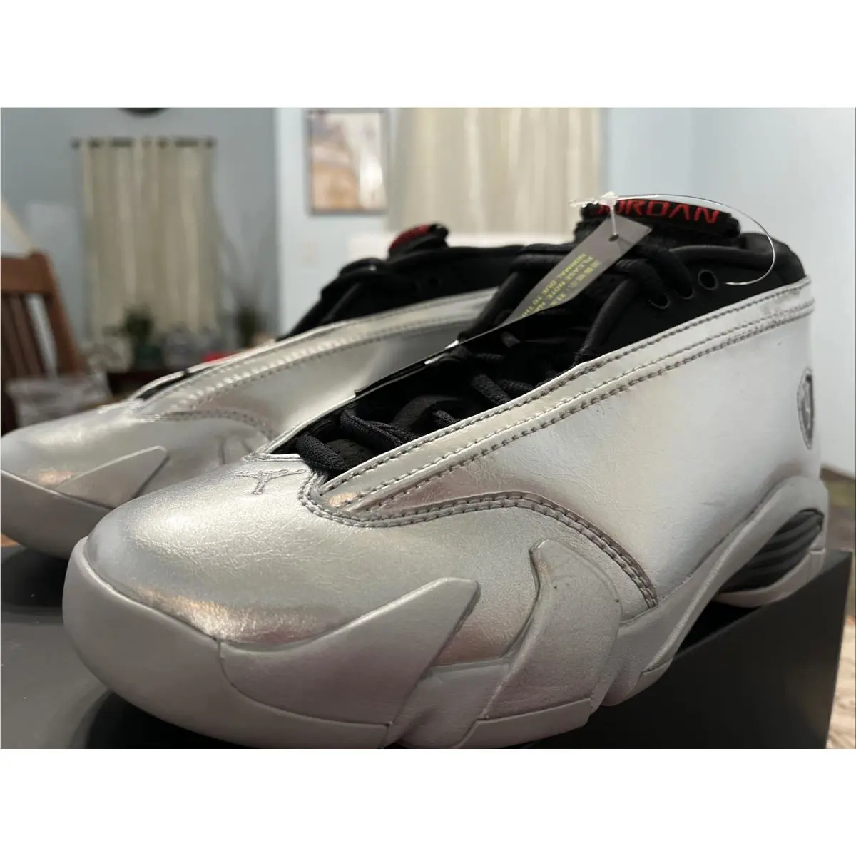 Nike shoes - Air Jordan 14 - Air - DH4121-060 - Silver 3