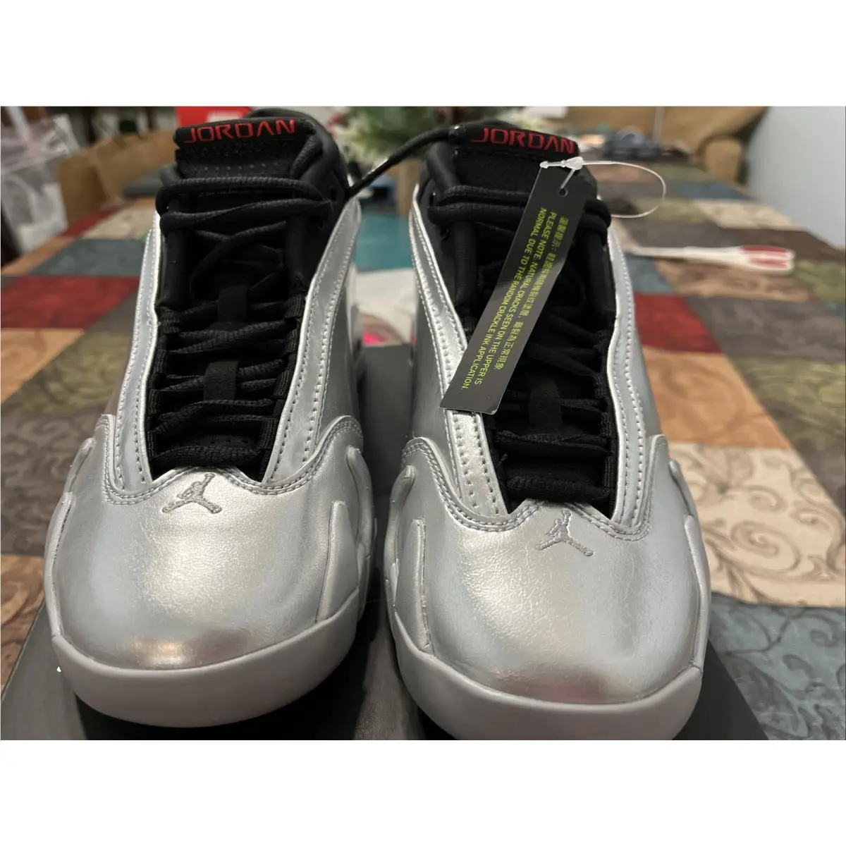 Nike shoes - Air Jordan 14 - Air - DH4121-060 - Silver 4