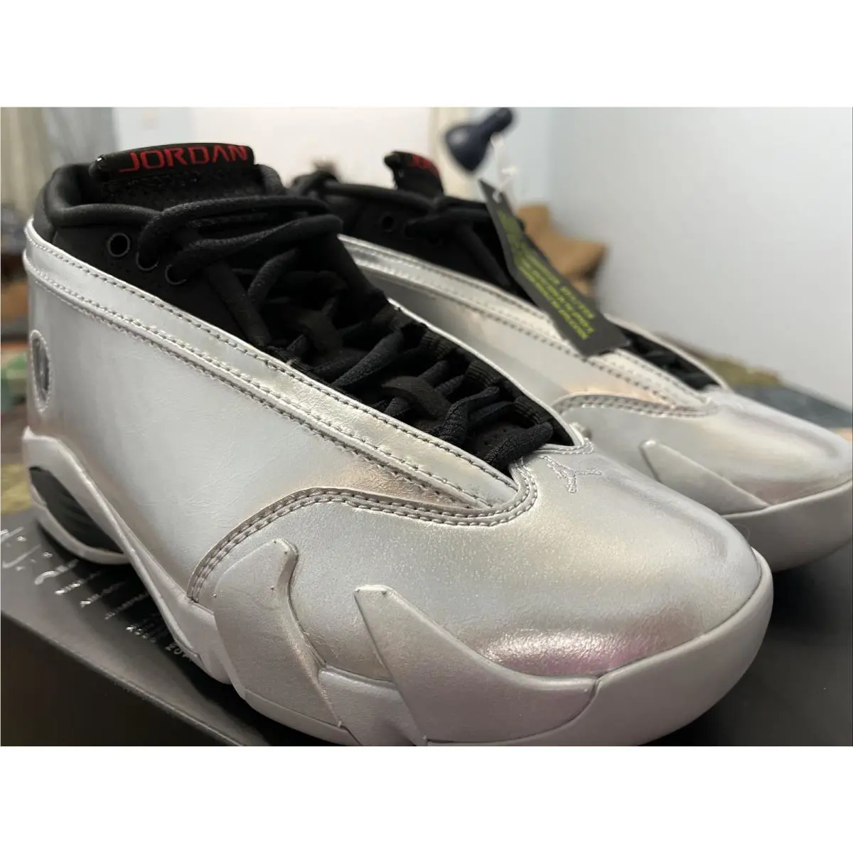 Nike shoes - Air Jordan 14 - Air - DH4121-060 - Silver 5