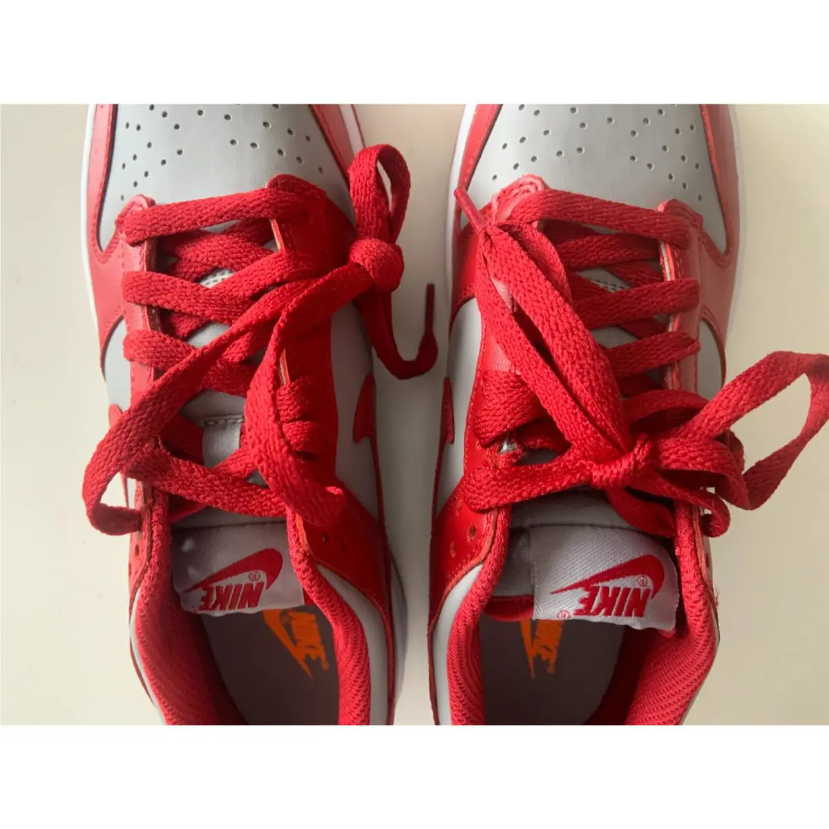 Nike shoes - Grey / University Red (UPC: 194953243031) 6