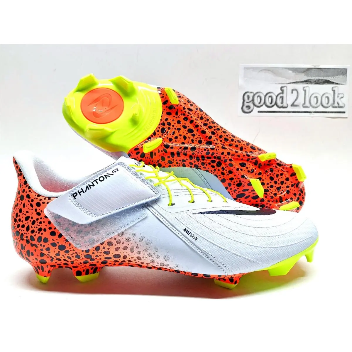 Nike Phantom GX II Academy Ease Fgmg Electric Safari Soccer Men 12 FN8199-900