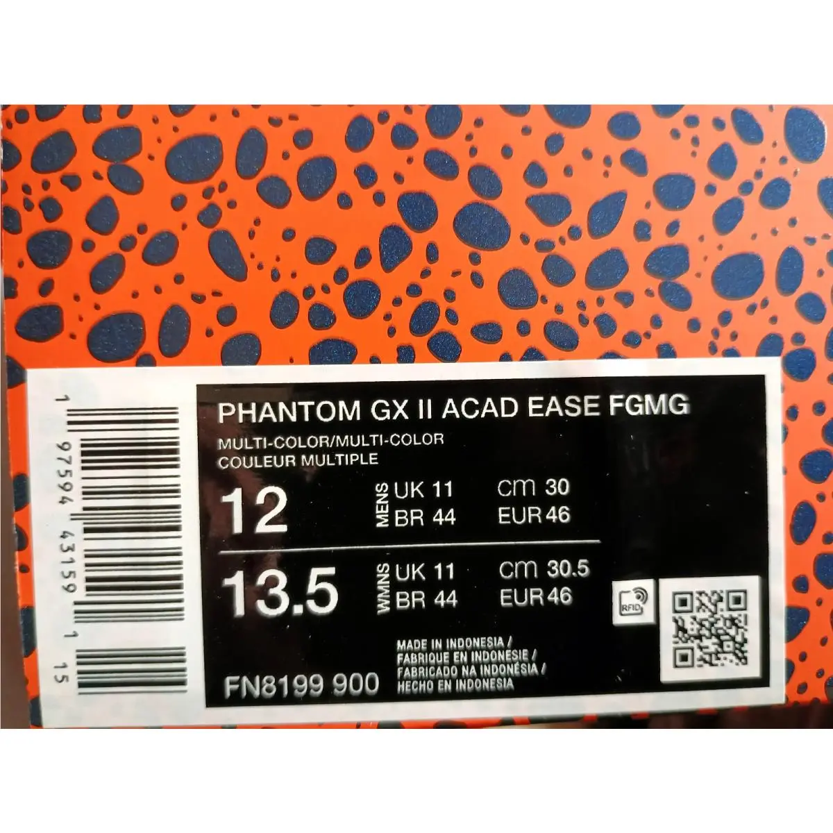 Nike shoes - Nike Phantom GX - Phantom - FN8199-900 - Blue (UPC: 197594431591) 4