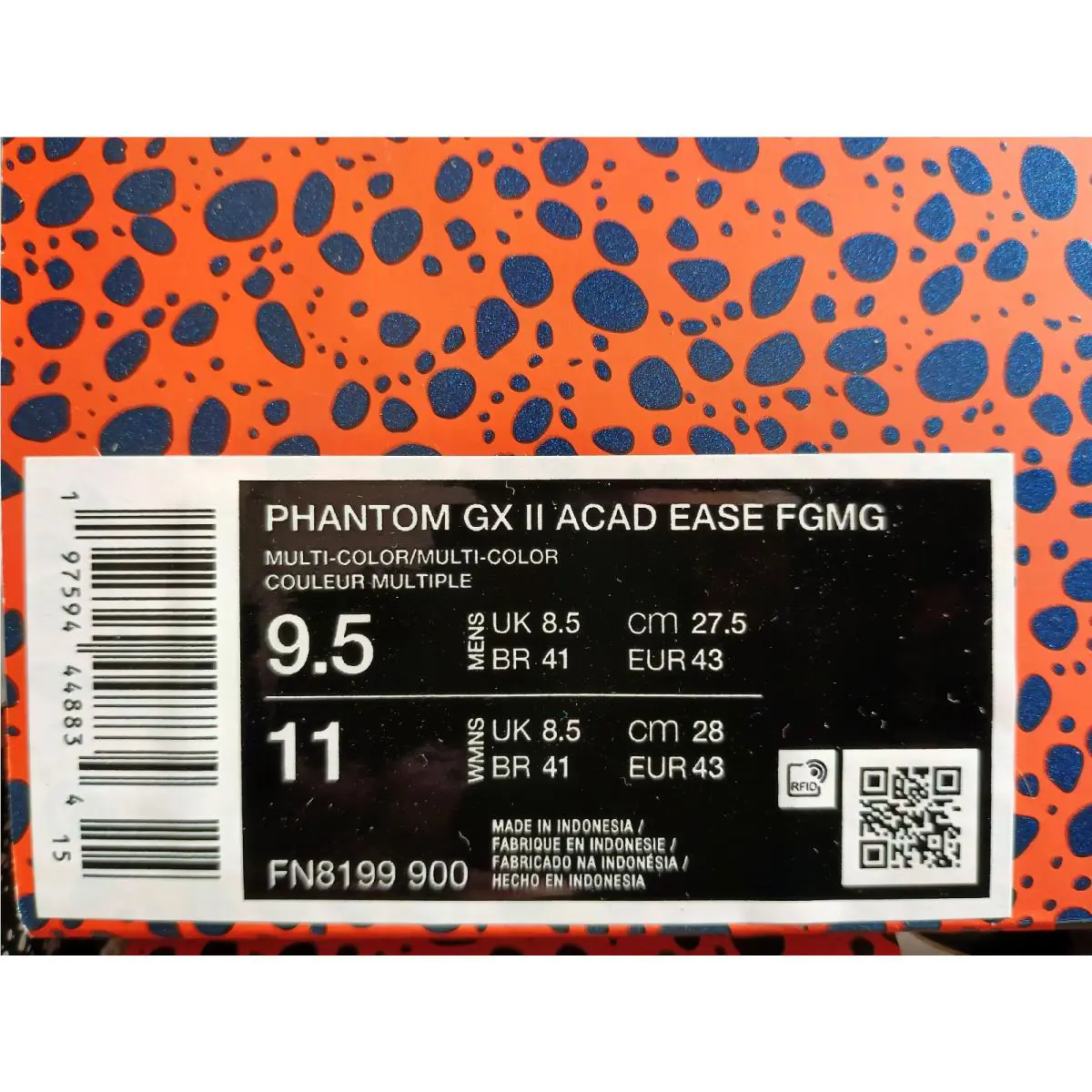 Nike shoes - Nike Phantom GX - Phantom - FN8199-900 - Blue (UPC: 197594439269) 4