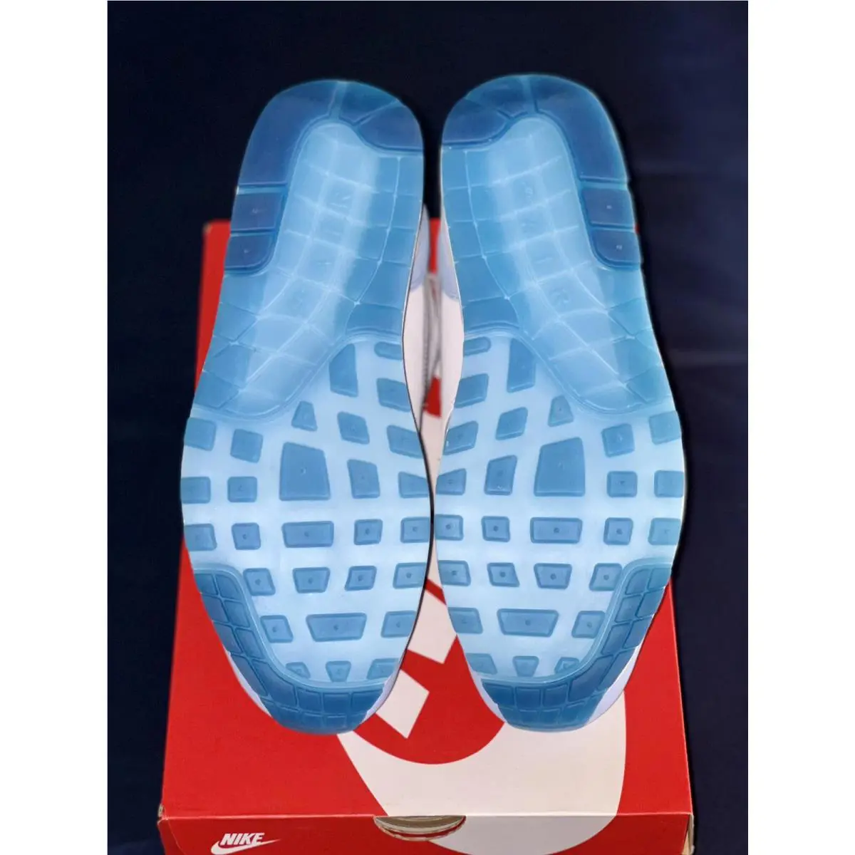 Nike shoes - Nike Air Max 1 - Air Max - DRO448-100 - White/Dark Marina Blue/Leche Blue 7