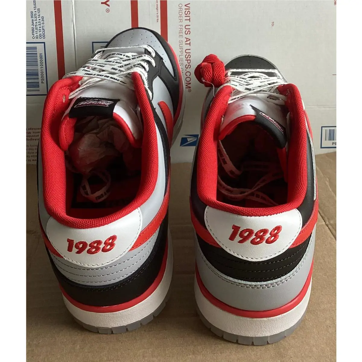 Nike shoes - Nike Dunk Low - Dunk Low - DR6189-001 - BLACK/TM SCARLET (UPC: 196155627275) 6