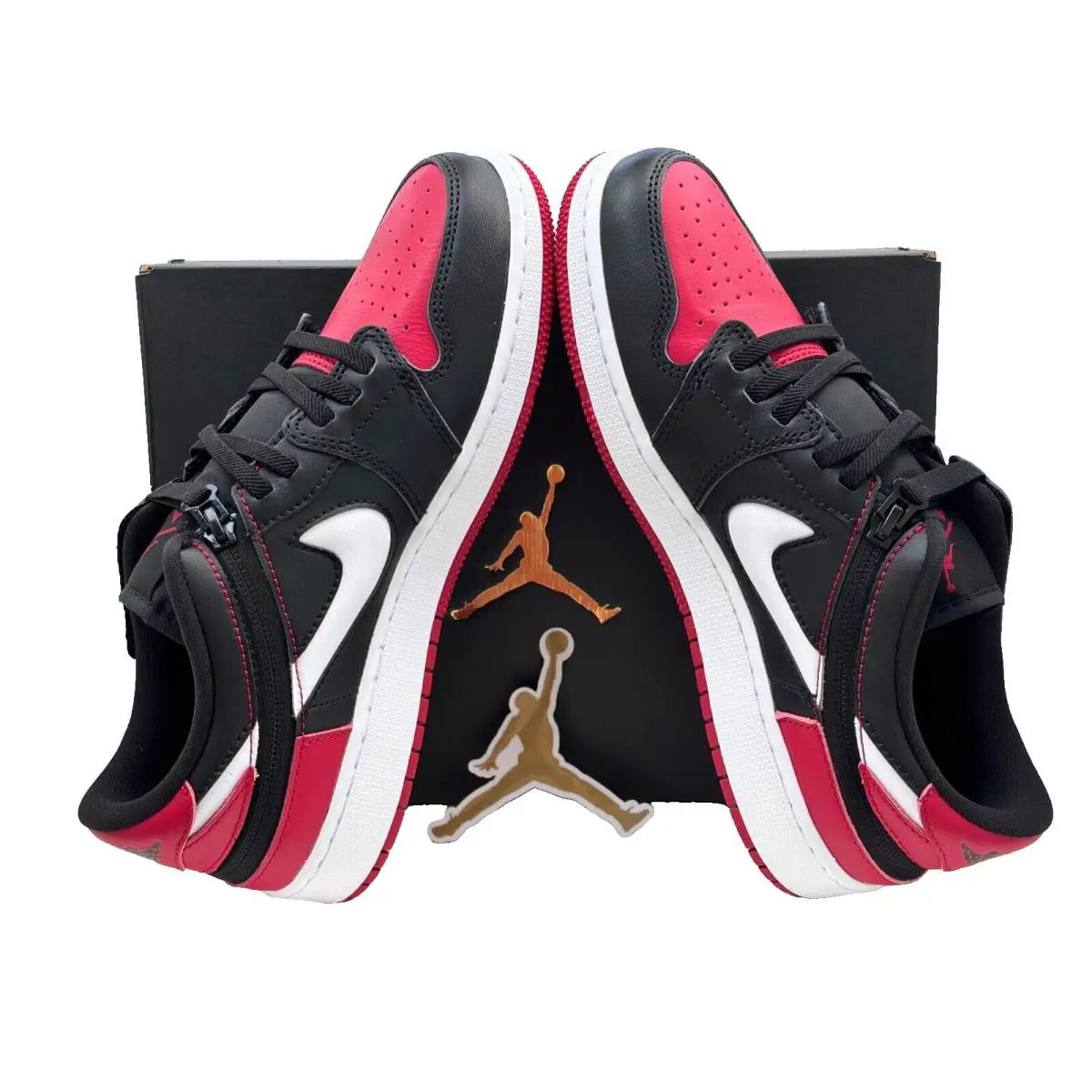 Nike shoes - Air Jordan 1 - Air - NIKE DN4639-066 - BLACK/GYM RED-WHITE 3