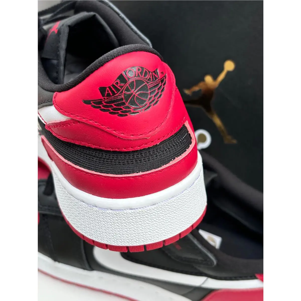 Nike shoes - Air Jordan 1 - Air - NIKE DN4639-066 - BLACK/GYM RED-WHITE 7