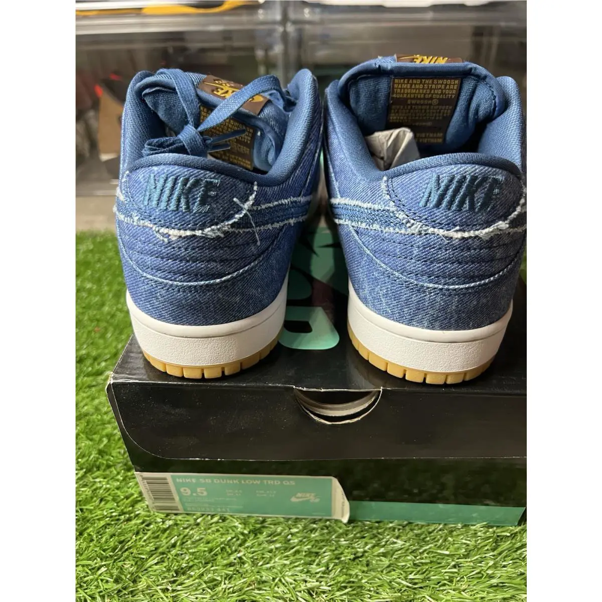 Nike shoes - Nike SB Dunk Low TRD QS East West Pack - 883232-441 - Blue 3