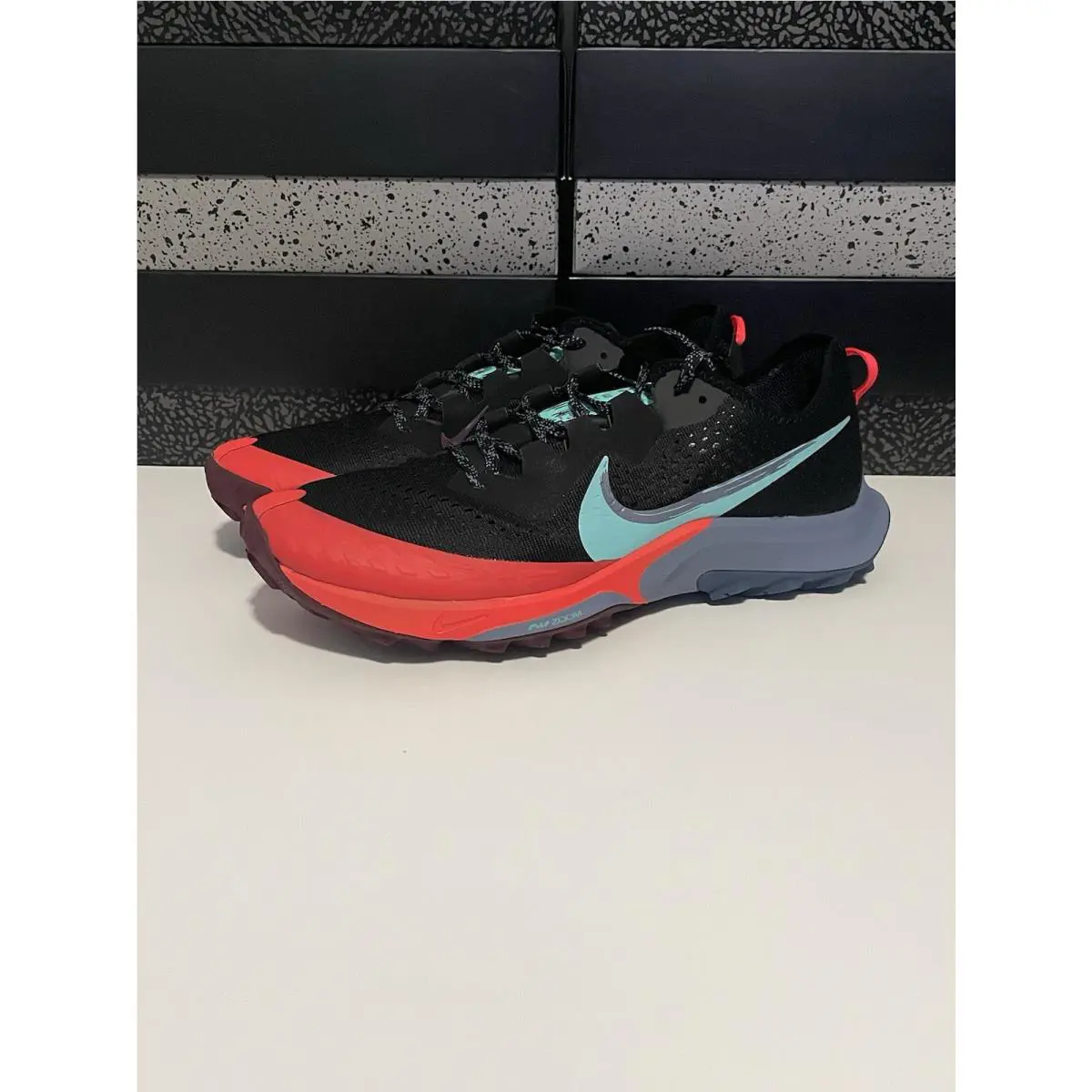 Nike shoes - Nike Air Zoom Terra Kiger 7 - CW6062-004 - Black/Dynamic Turquoise (UPC: 0195242065556) 0