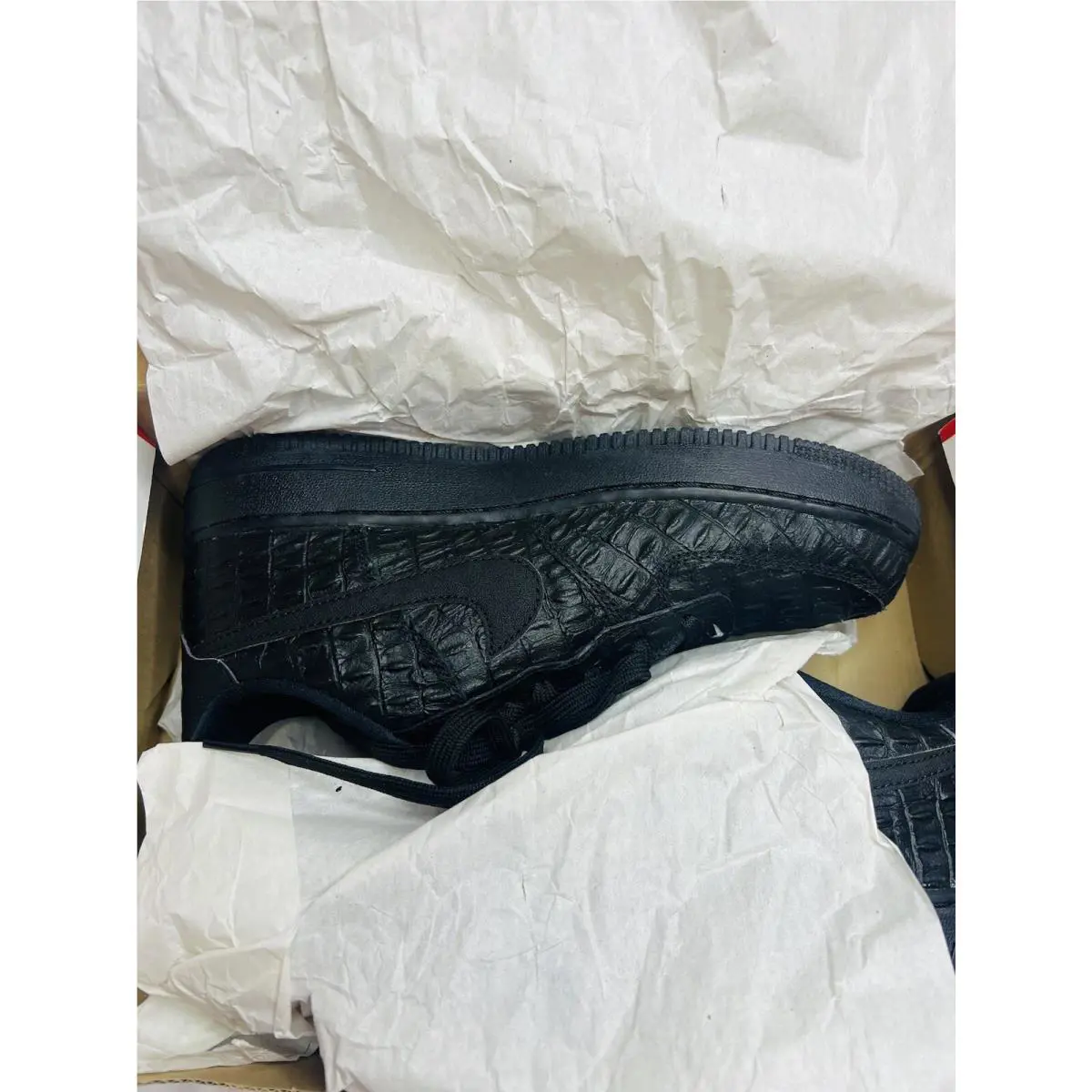 Nike shoes - Nike Air Force 1 - Air Force - Black 8