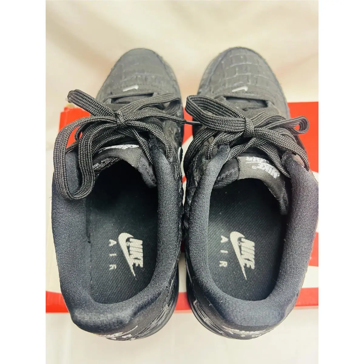 Nike shoes - Nike Air Force 1 - Air Force - Black 4
