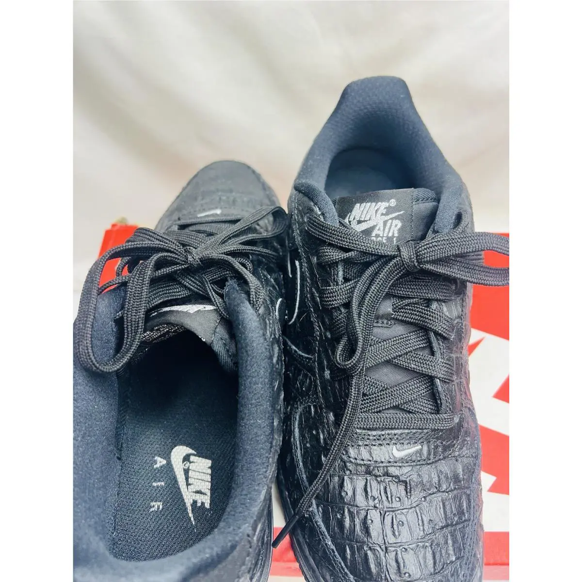Nike shoes - Nike Air Force 1 - Air Force - Black 7