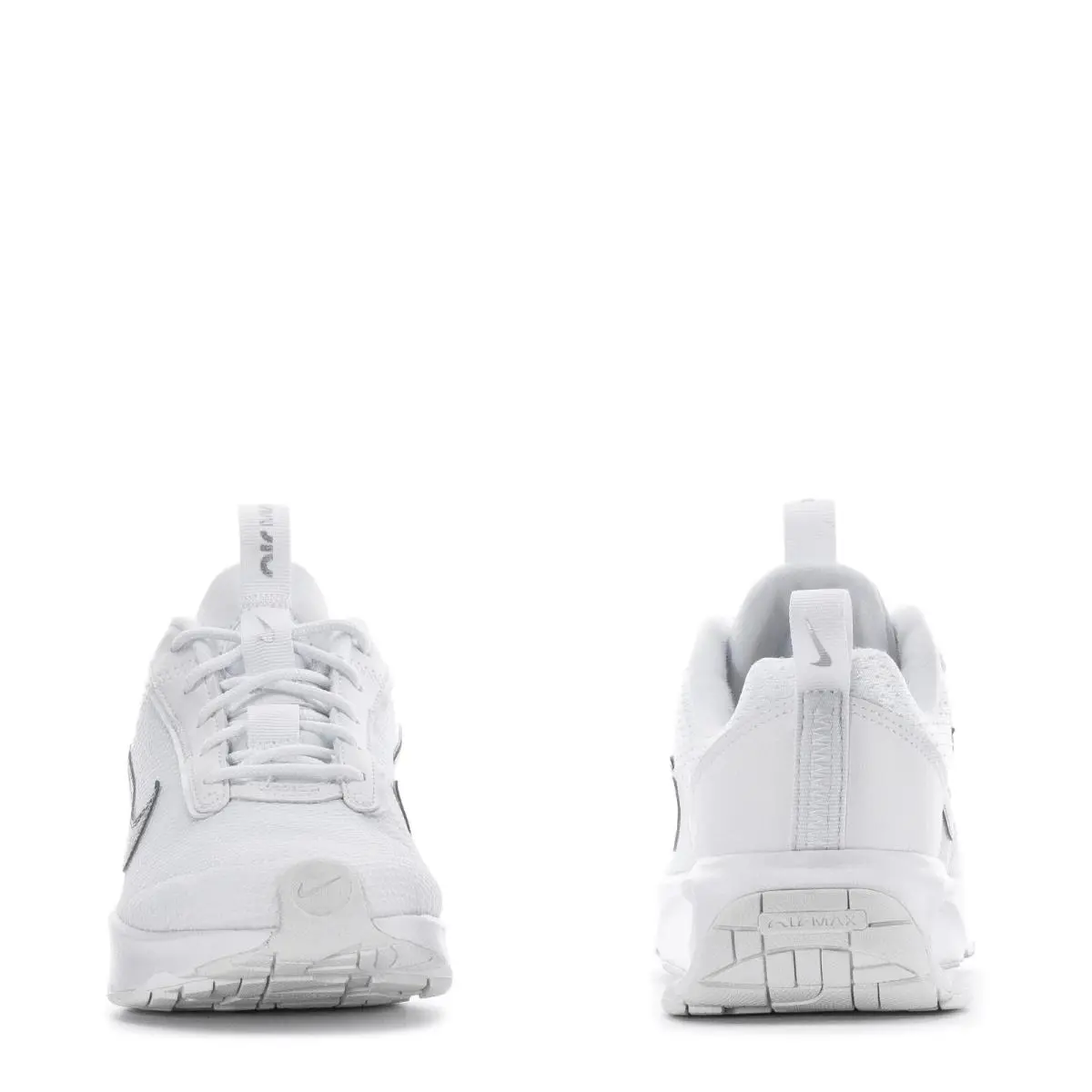 Nike shoes - WHITE / SILVER 4