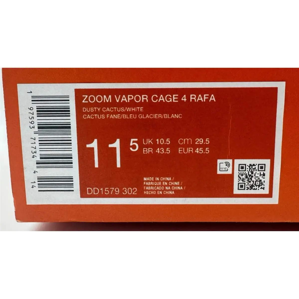 Nike shoes - Nike Zoom Vapor Cage - Zoom Vapor Cage - DD1579-302 - Blue (UPC: 197593717344) 9