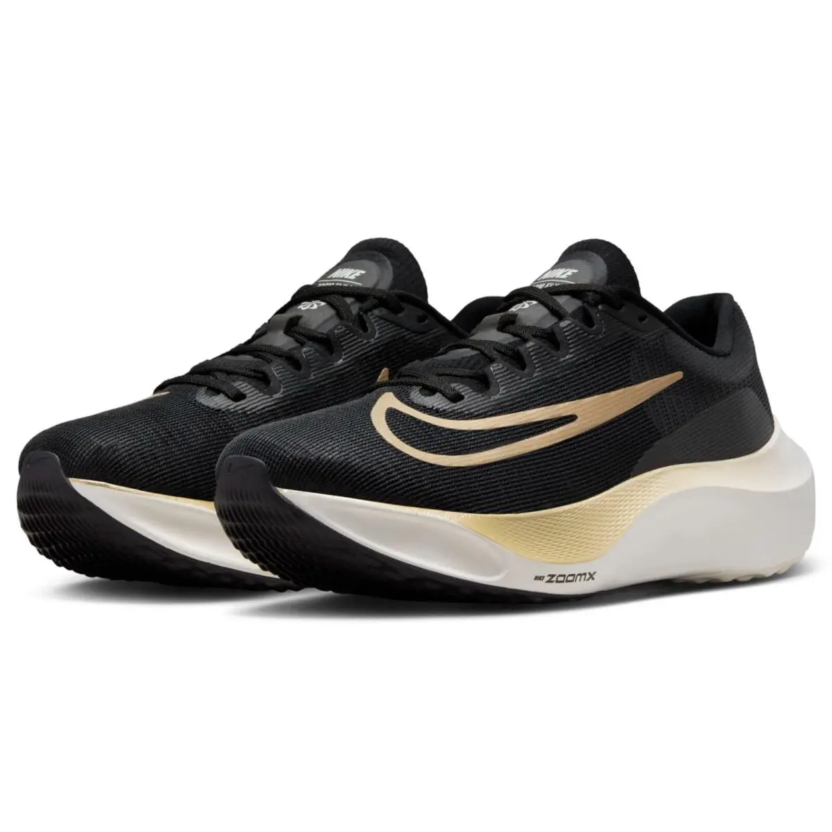 Nike shoes - Nike Zoom Fly - Zoom Fly - DM8968-002 - Black/Sail/Metallic Gold Grain (UPC: 196968367917) 0