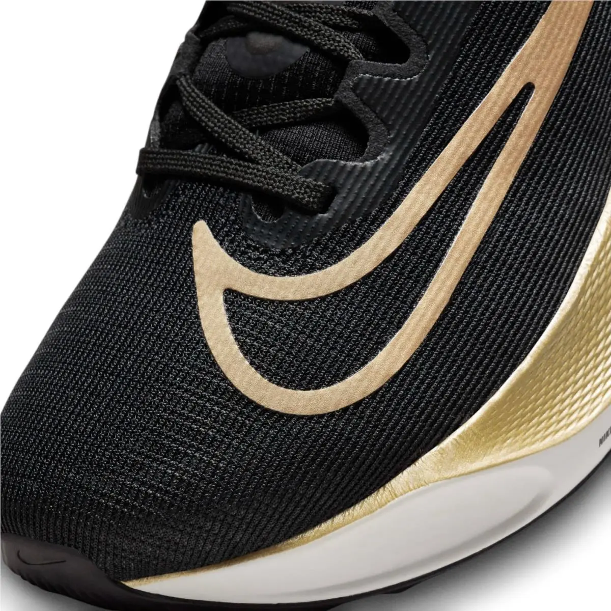 Nike shoes - Nike Zoom Fly - Zoom Fly - DM8968-002 - Black/Sail/Metallic Gold Grain (UPC: 196968367917) 6