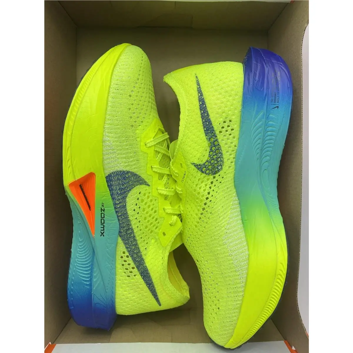 Nike shoes - Nike ZoomX Vaporlfy - ZoomX Vaporlfy - DV4129 700 - Volt/Black-Scream Green (UPC: 196976645540) 5