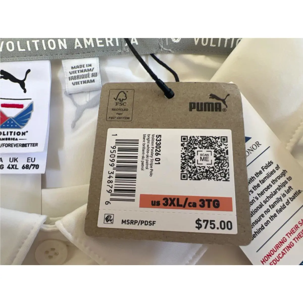 Puma clothing - BRIGHT WHITE/SKI PATROL (UPC: 195099348796) 9