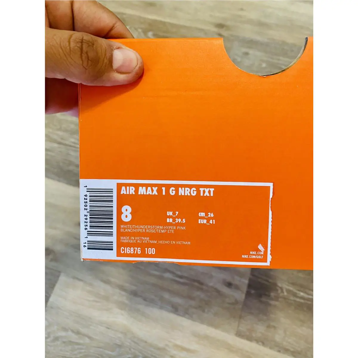 Nike shoes - Air Max 1 G NRG TXT - CI6876-100 - Denim-White (UPC: 192502292561) 9