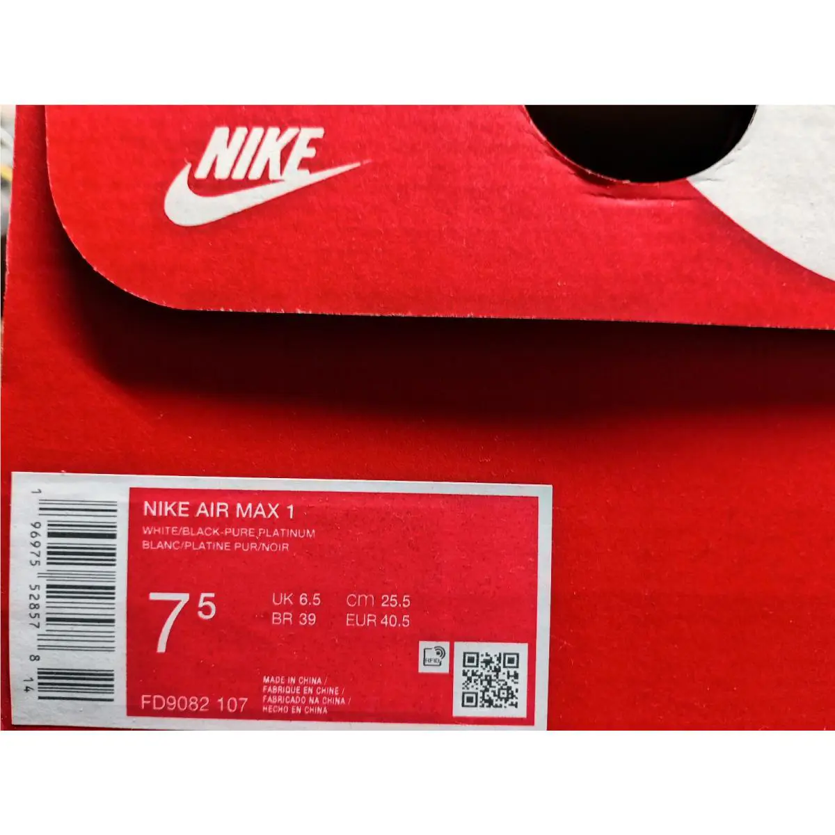 Nike shoes - Nike Air Max 1 - Air Max - FD9082-107 - White (UPC: 196975528578) 5