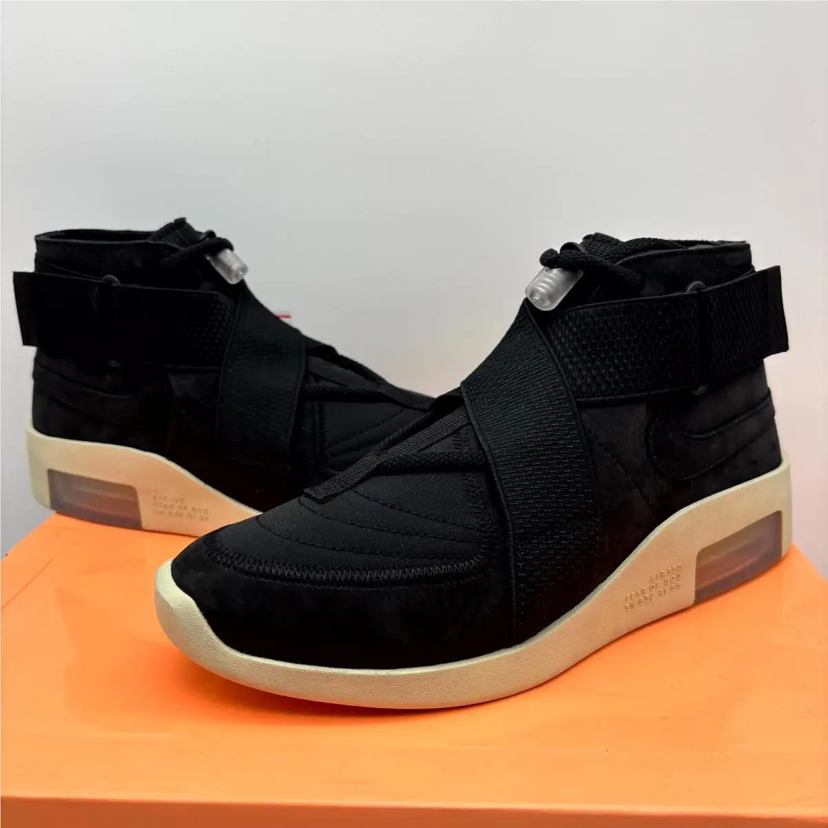 Nike shoes - Nike Air Fear Of God Raid AT8087-002 - AT8087-002 - Black (UPC: 193147868593) 4