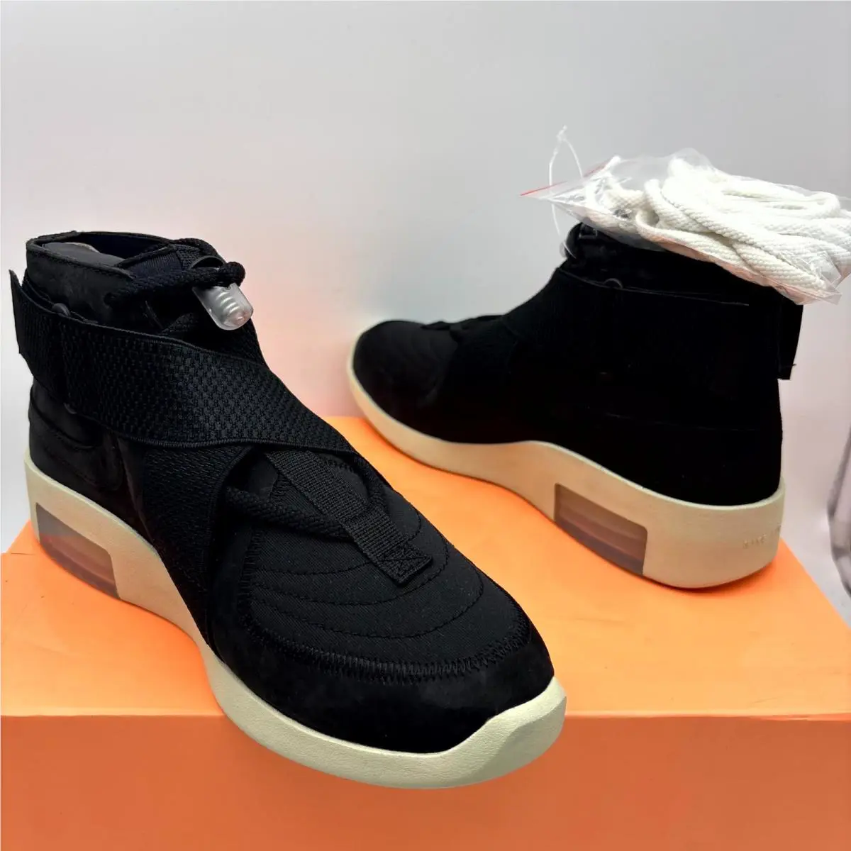 Nike shoes - Nike Air Fear Of God Raid AT8087-002 - AT8087-002 - Black (UPC: 193147868593) 5