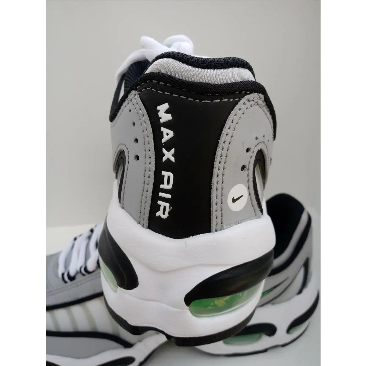 Nike shoes - Nike Air Max Tailwind (GS) - BQ9810-006 - Wolf Grey/Black-Green Spark-White (UPC: 193654850098) 10