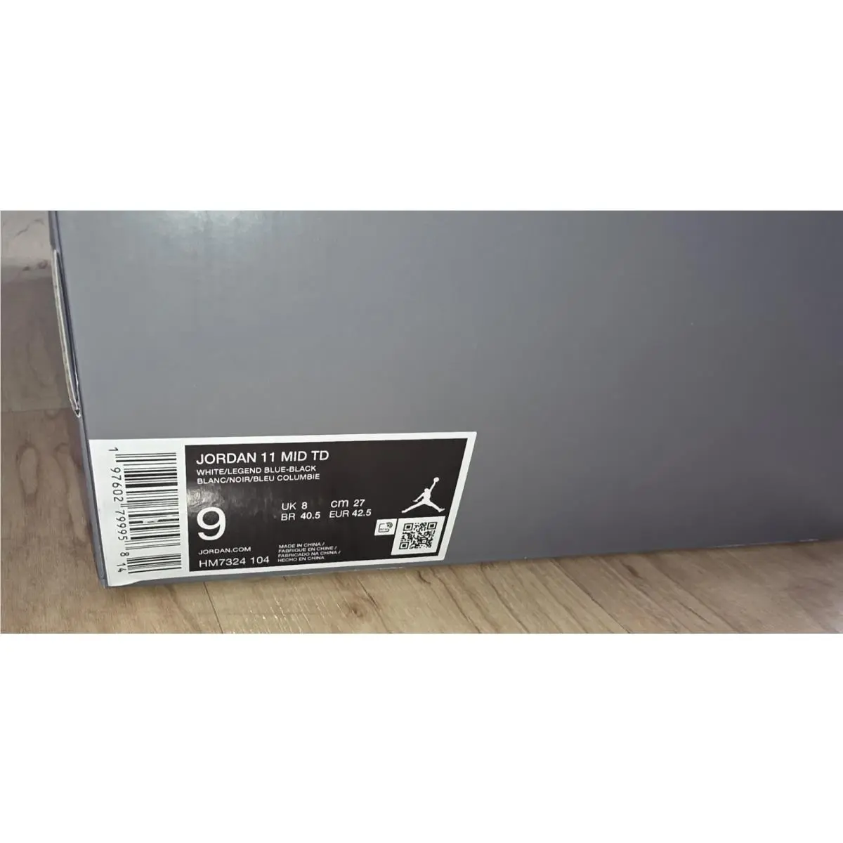 Nike shoes - Air Jordan 11 - Air - HM7324-104 - White (UPC: 197602835038) 9