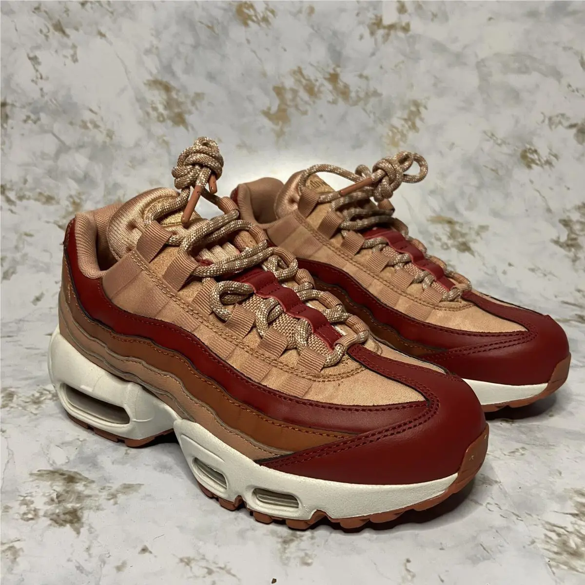 Nike shoes - Nike Air Max 95 - Air Max - 307960-607 - Crimson (UPC: 886915784750) 2