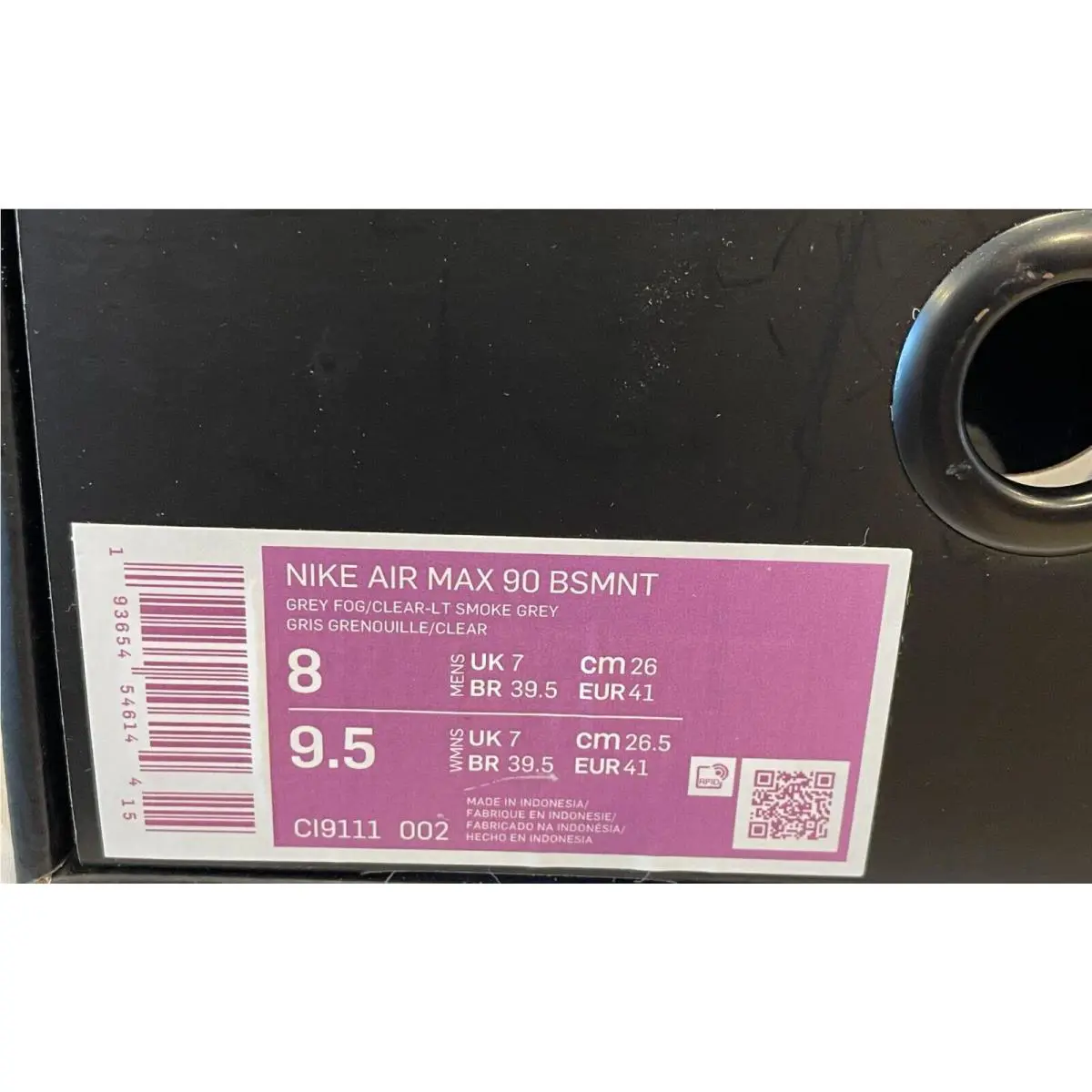 Nike shoes - Nike Air Max 90 - Air Max - CI9111-002 - Gray (UPC: 193654546144) 8