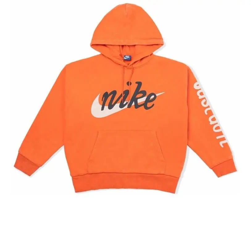 Nike x Cpfm Shoebox Heavyweight Hoodie CZ1147-891 Orange Men Sz XL Air Jack