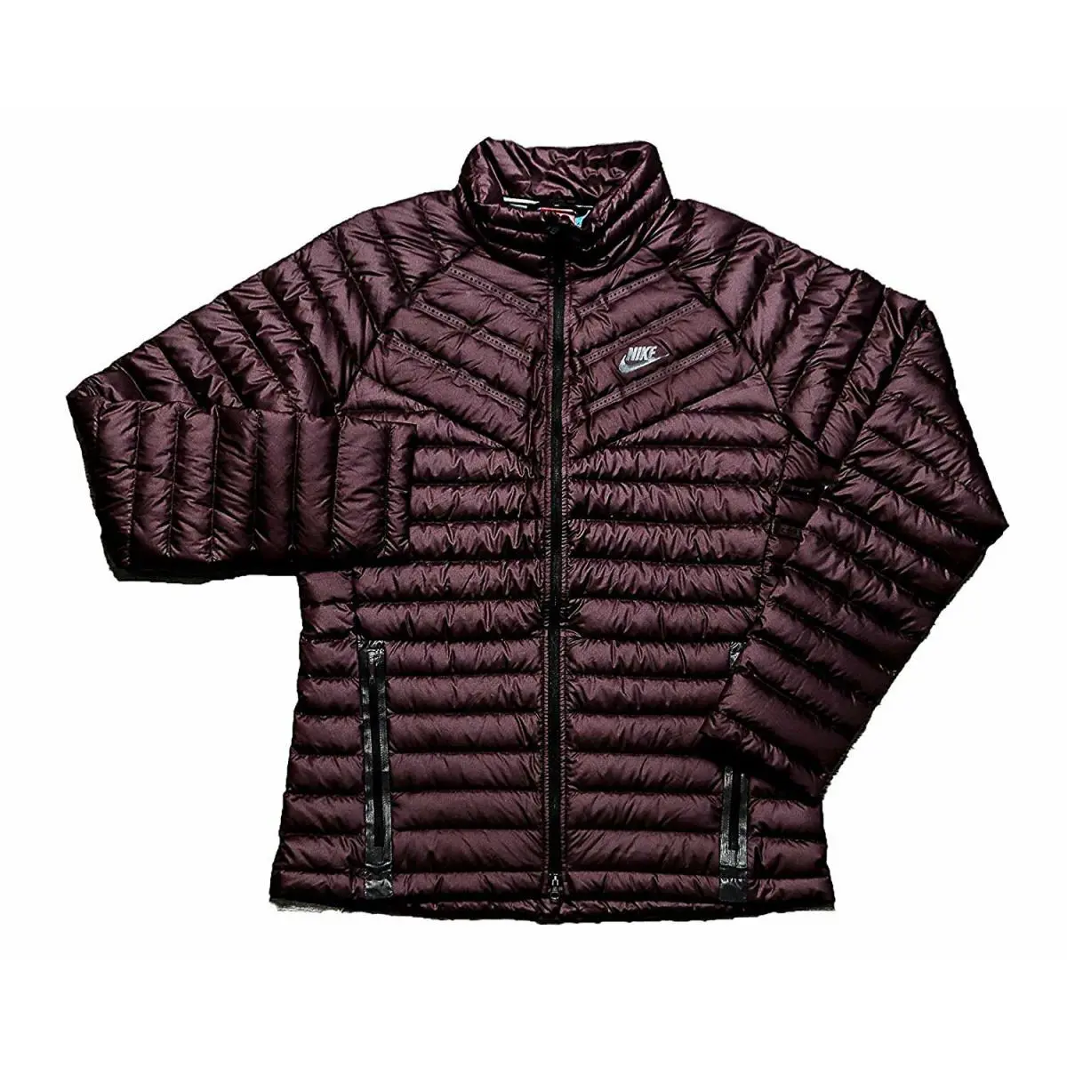 Nike Aeroloft 800 Summit Men`s Down Jacket Maroon Size Small - Maroon