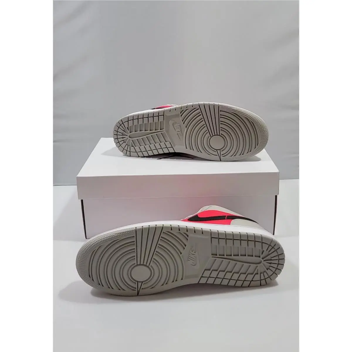 Nike shoes - Air Jordan 1 Low - Air Low - DC0774 060 - LT Iron Ore/Black-Siren Red (UPC: 195866343726) 7