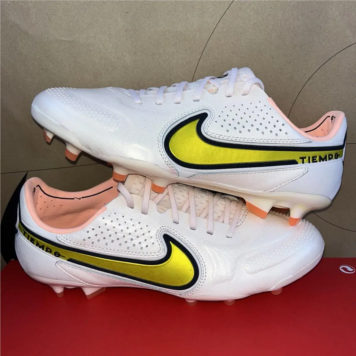 Nike shoes - Nike Tiempo Legend - Tiempo Legend - CZ8482 801 - Guava Ice Yellow Strike 0