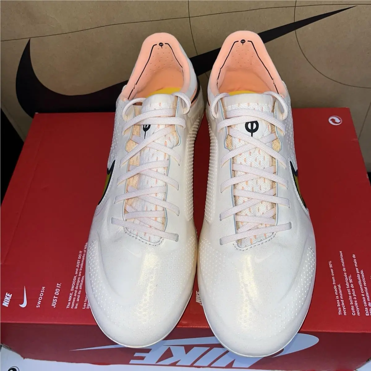 Nike shoes - Nike Tiempo Legend - Tiempo Legend - CZ8482 801 - Guava Ice Yellow Strike 2
