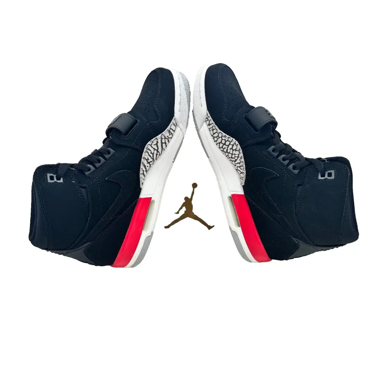 Nike shoes - NIKE AIR JORDAN LEGACY 312 - BLACK/BLACK-FIRE RED 1