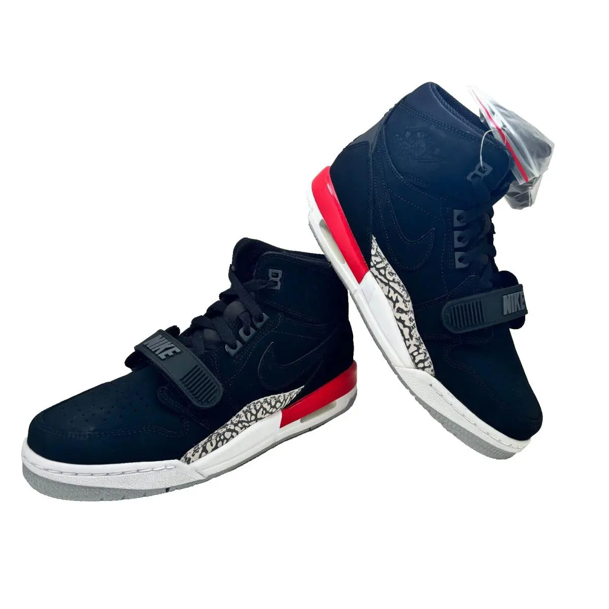 Nike shoes - NIKE AIR JORDAN LEGACY 312 - BLACK/BLACK-FIRE RED 4