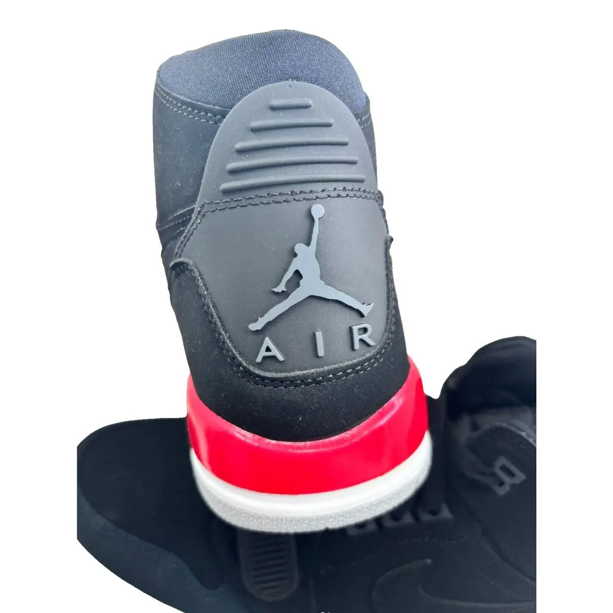 Nike shoes - NIKE AIR JORDAN LEGACY 312 - BLACK/BLACK-FIRE RED 12