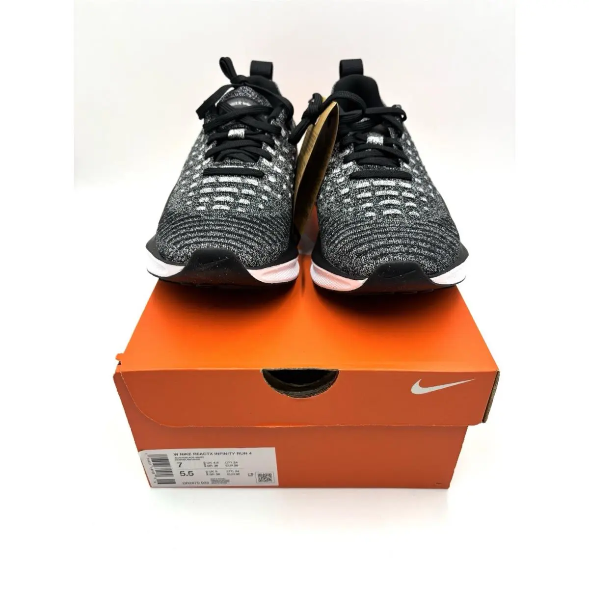 Nike shoes - Nike ReactX Infinity Run - ReactX Infinity Run - DR2670-003 - Black 10