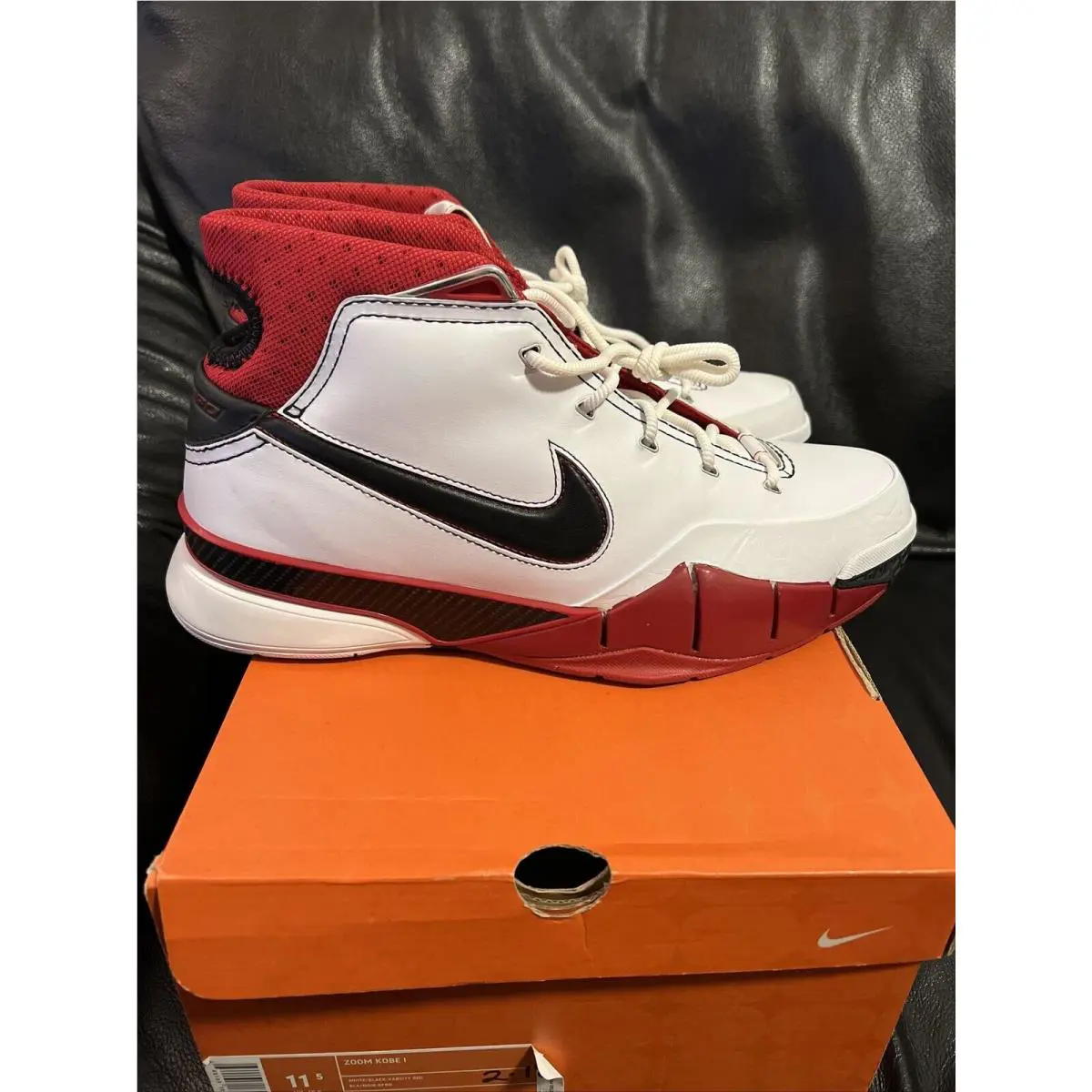Nike shoes - Nike Zoom Kobe - Zoom Kobe - 313143-101 - White 2