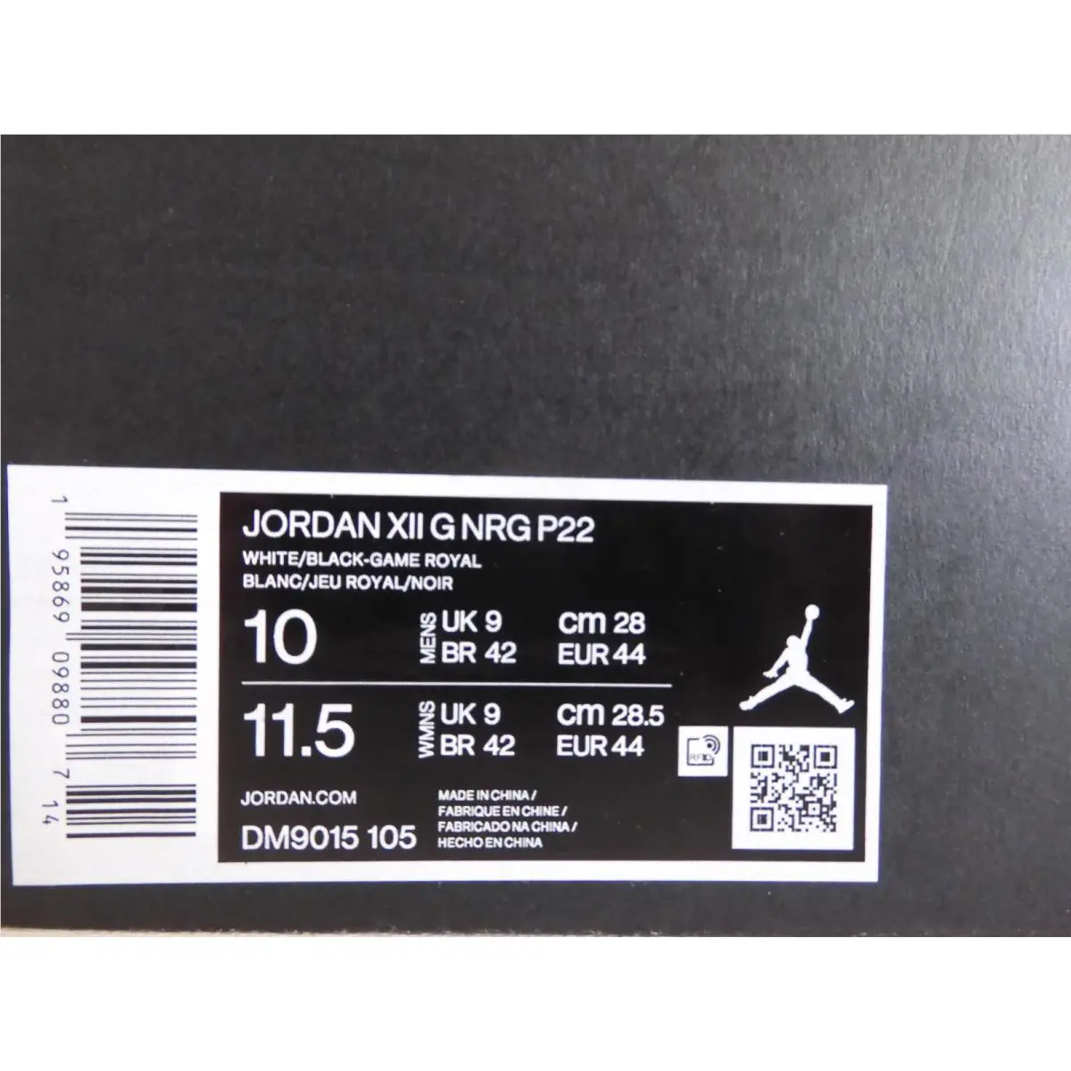 Nike shoes - Air Jordan 12 - Air - DM9015 105 - White (UPC: 195869098807) 4