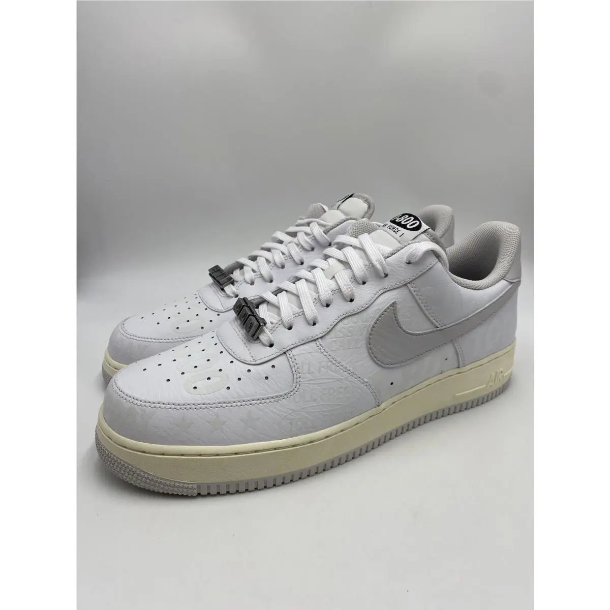 Nike shoes - Nike Air Force 1 - Air Force - CJ1631 100 - White/Vast Grey-Sail-Black (UPC: 194499053972) 2