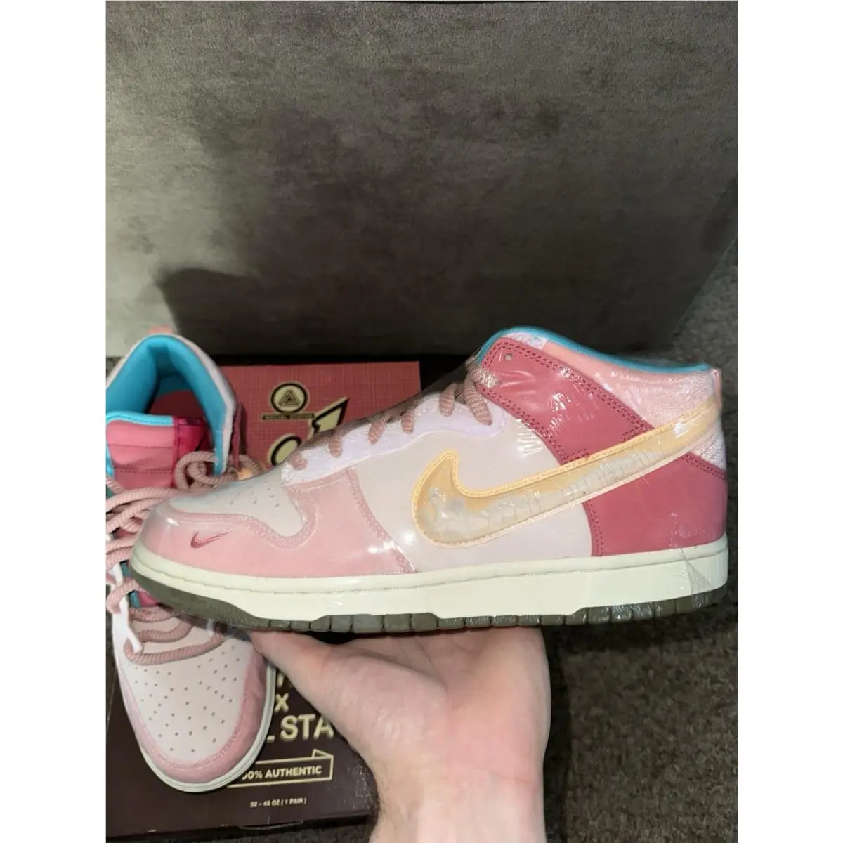 Nike shoes - Nike Dunk Mid - Dunk Mid - DJ1173-600 - Pink 0