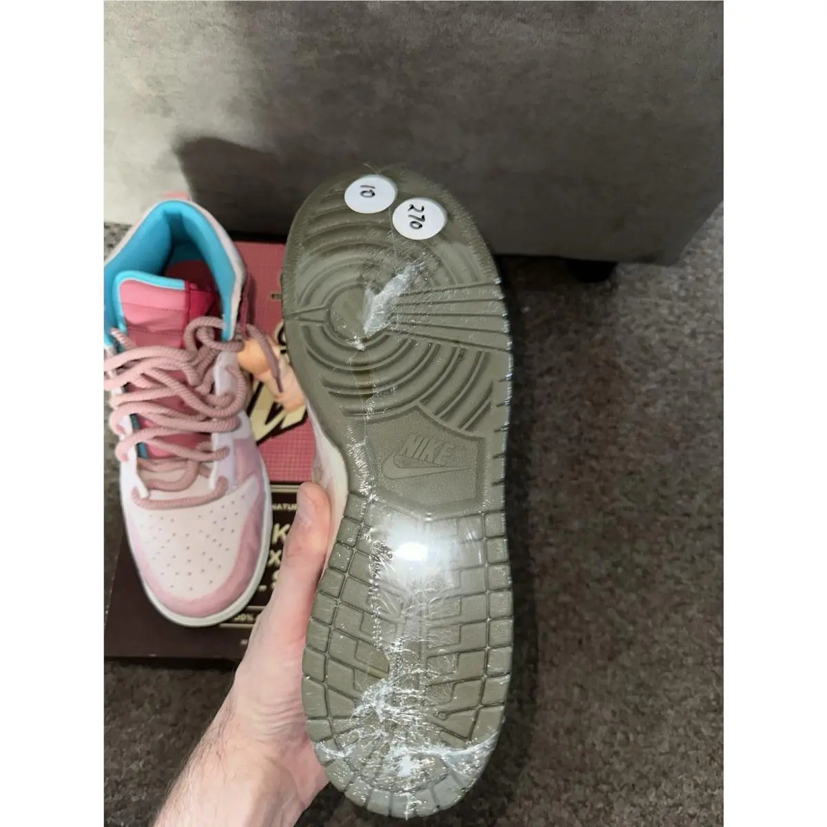 Nike shoes - Nike Dunk Mid - Dunk Mid - DJ1173-600 - Pink 2