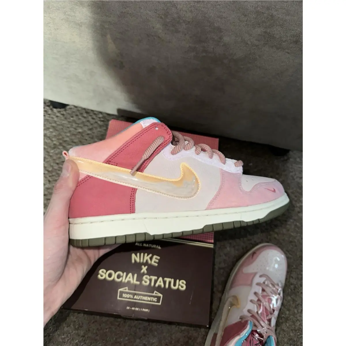 Nike shoes - Nike Dunk Mid - Dunk Mid - DJ1173-600 - Pink 3