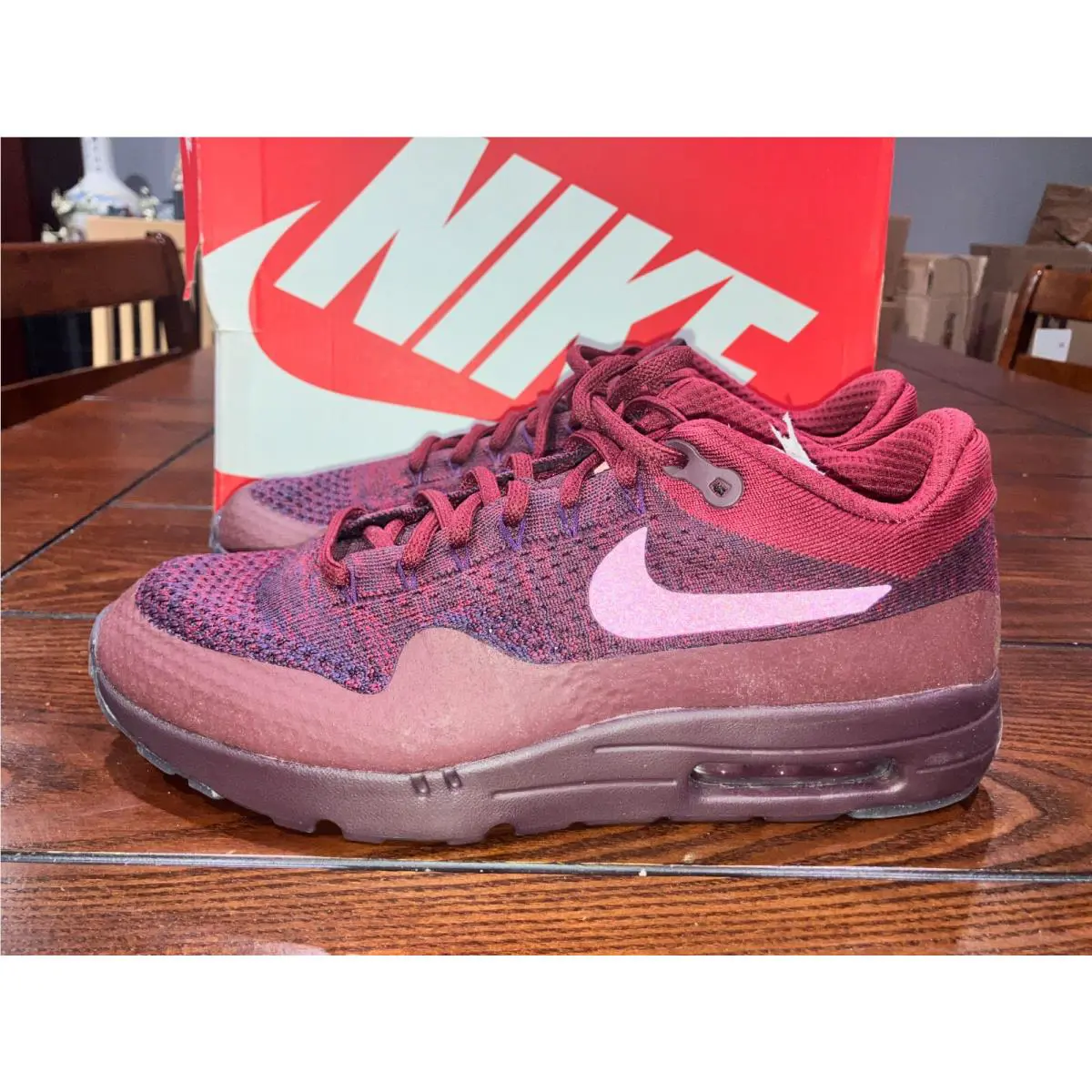 Nike shoes - Nike Air Max 1 - Air Max - 856958-566 - Red (UPC: 823229047256) 7