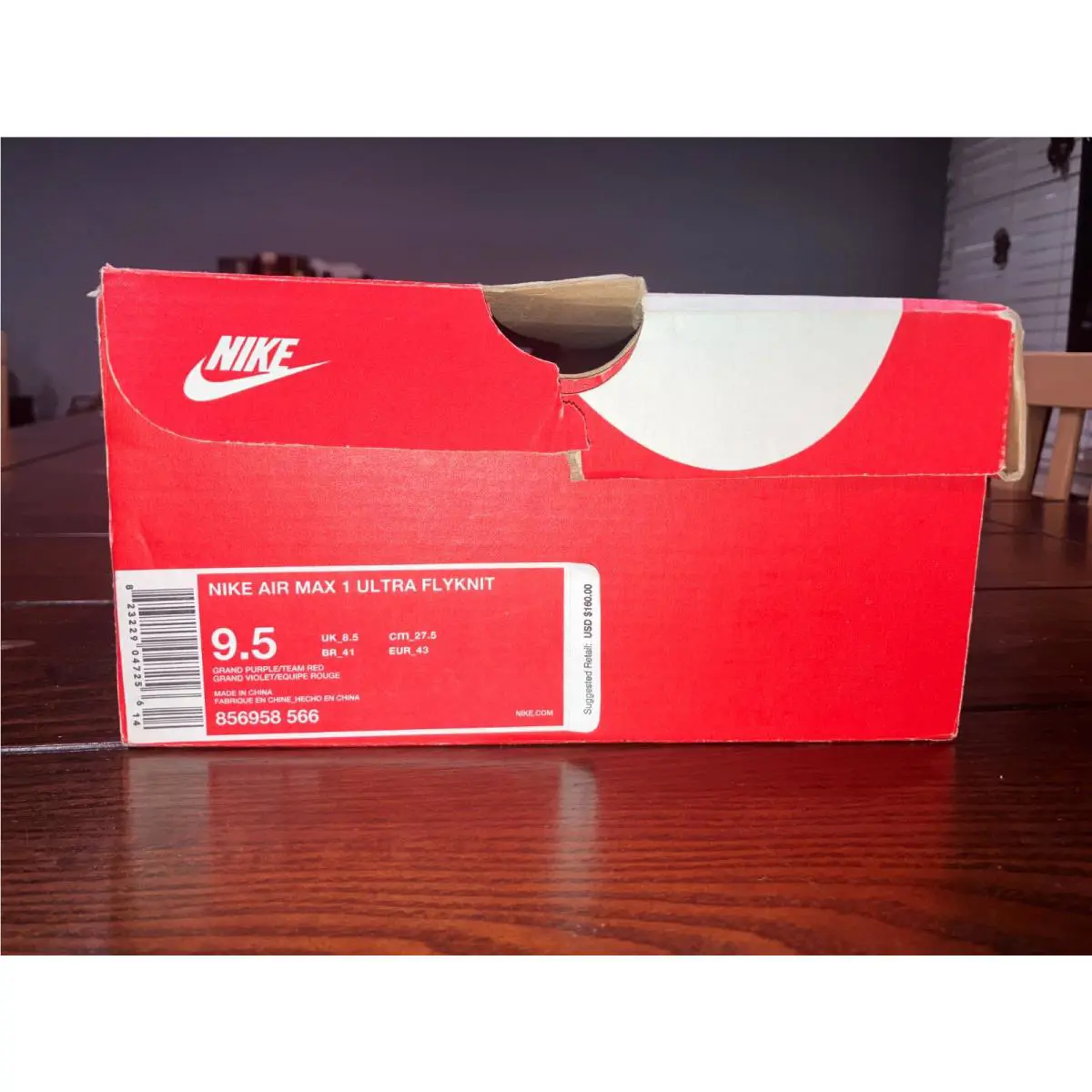Nike shoes - Nike Air Max 1 - Air Max - 856958-566 - Red (UPC: 823229047256) 12