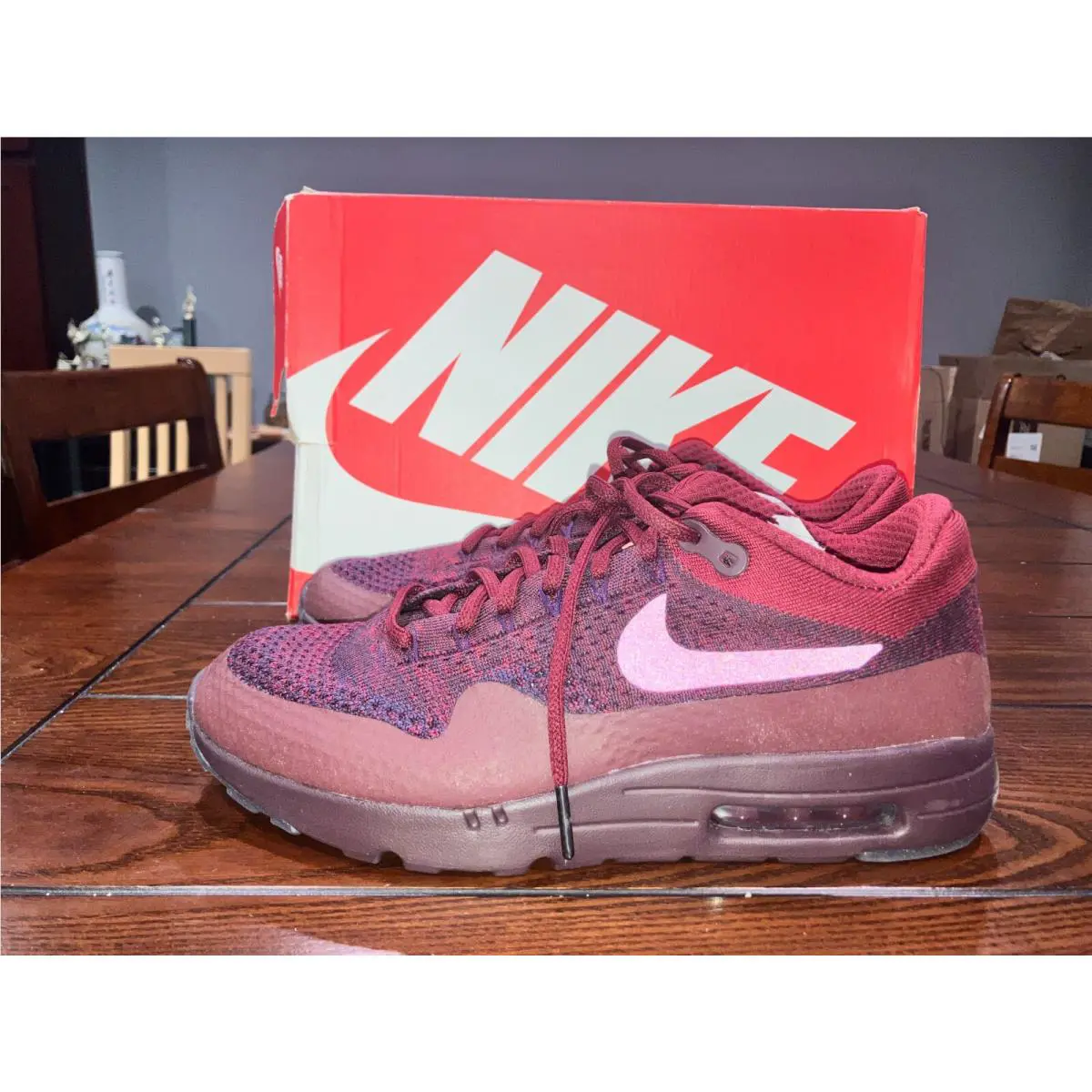 Nike shoes - Nike Air Max 1 - Air Max - 856958-566 - Red (UPC: 823229047256) 3